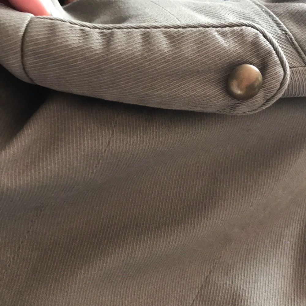 Sold: H&M olive green jacket, military style - Picture 4 of 4